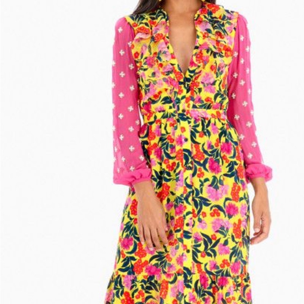 BNWT Saloni gorgeous dress full length